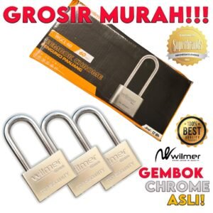 PAKET GEMBOK SELUSIN Gembok Chrome Asli PROMO SUPER.  Diskon Spesial Lusinan, 40% diskon, Super murah! GEMBOK KOTAK CHROME ASLI SUPER KUAT! ANTI MALING, TAHAN KARAT>